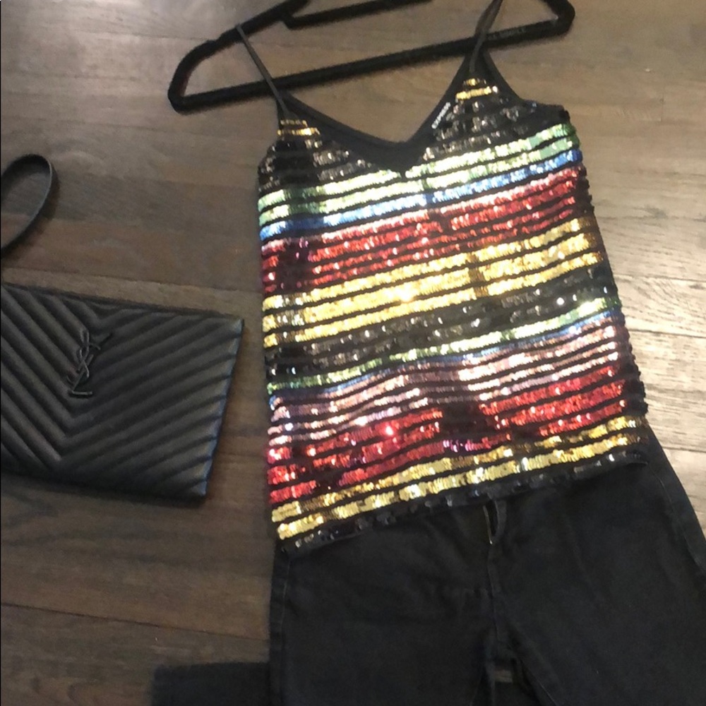 Gorgeous shinny bight blouse